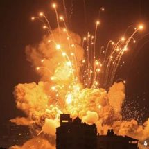 انفجارات هائلة.. الجيش الإسرائيلي ينفذ الآن هجوما ضخما على غزة