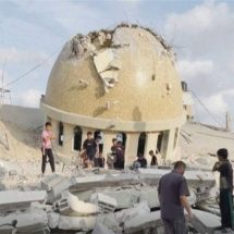أحدهما باسم "الإمام علي".. الجيش الإسرائيلي يُدمر مسجدين في غزة