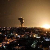 قصف إسرائيلي يستهدف منزل هنية في غزة