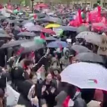 في باريس.. تظاهرات لنصرة غزة والتنديد بالقصف الإسرائيلي