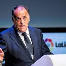 تيباس يستقيل من رئاسة رابطة "الليجا" الاسبانية