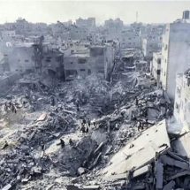 أكبر مما استخدم في العراق وسوريا.. إسرائيل القت قنابل تزن الفي رطل على غزة