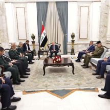 تطوير العلاقات الأمنية بين العراق وإيران على طاولة رئيس الجمهورية وباقري