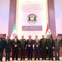 الاعرجي وباقري يبحثان التعاون في الجانب العسكري والأمني