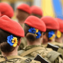 أوكرانيا توجه دعوة للنساء حول القتال ضد روسيا