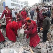 زلزال قوي يضرب الصين وينهي حياة 111 شخصاً