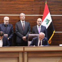 العراق وإيران يتفقان على تشكيل لجنة لتطوير الحقول النفطية المشتركة