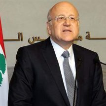 ميقاتي يطالب فرنسا بالضغط على إسرائيل بشأن العدوان على جنوب لبنان