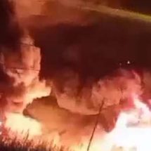انفجار "مشجب" سلاح داخل مقر عسكري جنوبي بغداد (فيديو)