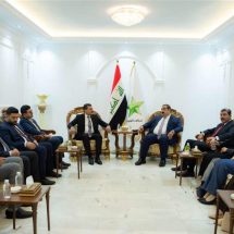 السامرائي يستقبل رئيس وأعضاء مجلس محافظة بغداد الجديد
