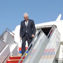 بزيارة رسمية.. الرئيس الأرميني يصل بغداد