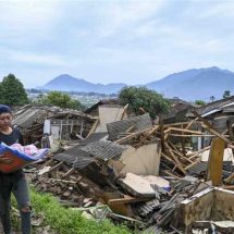 زلزال قوته 6.1 درجة يهز إندونيسيا