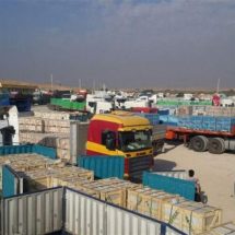 عبر منفذ مهران.. تصدير 350 ألف طن من المنتجات الزراعية الايرانية إلى العراق