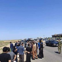 وفاة واصابة 12 شخصاً بحادث سير مروع على طريق كركوك_ بغداد